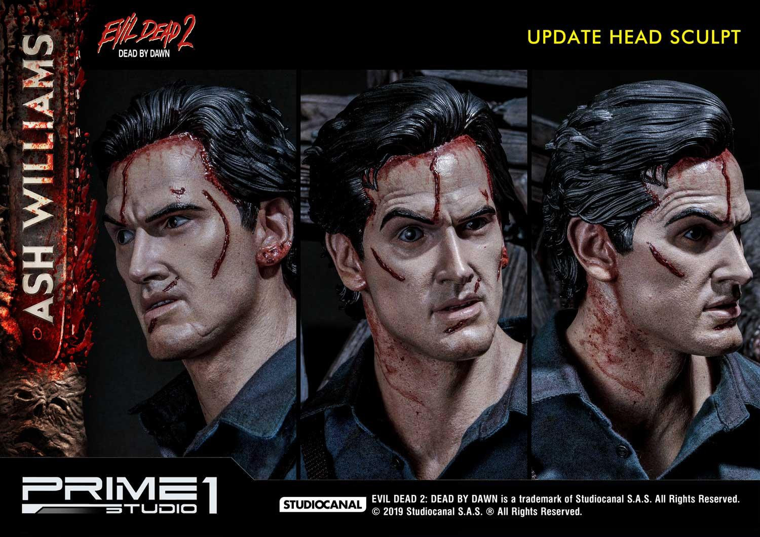 Evil Dead 2: Dead By Dawn - Ash Williams - Museum Masterline Series  (MMED2-01EX) - 1/3 - EX Version (Prime 1 Studio) photo 15