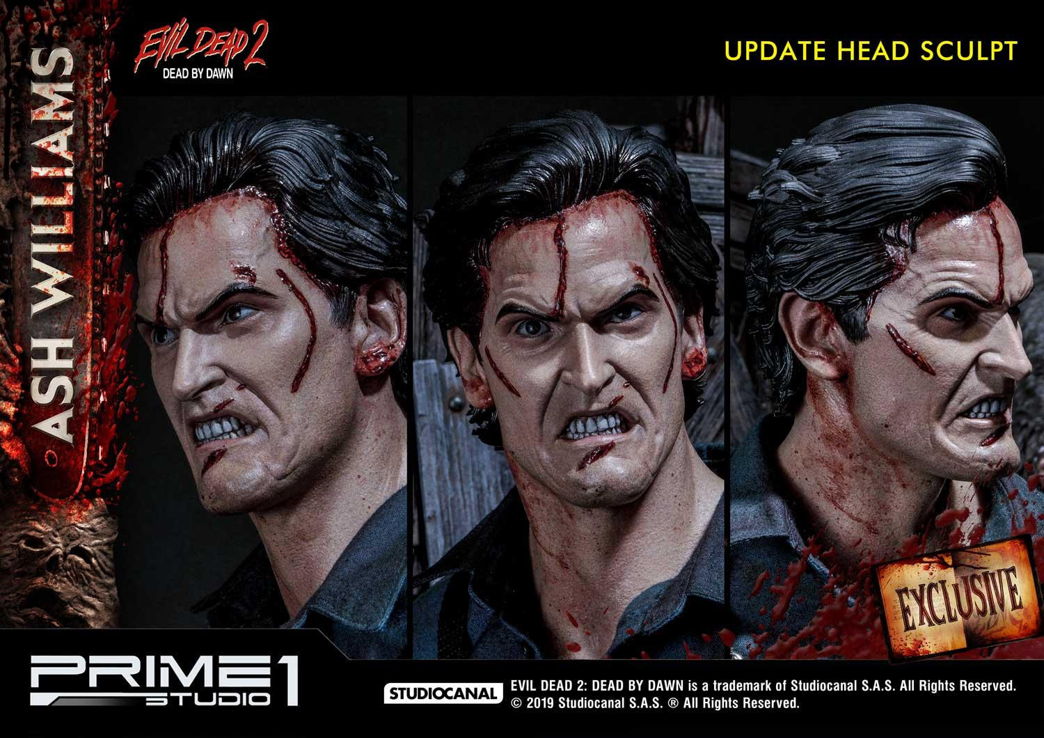 Evil Dead 2: Dead By Dawn - Ash Williams - Museum Masterline Series  (MMED2-01EX) - 1/3 - EX Version (Prime 1 Studio) photo 18