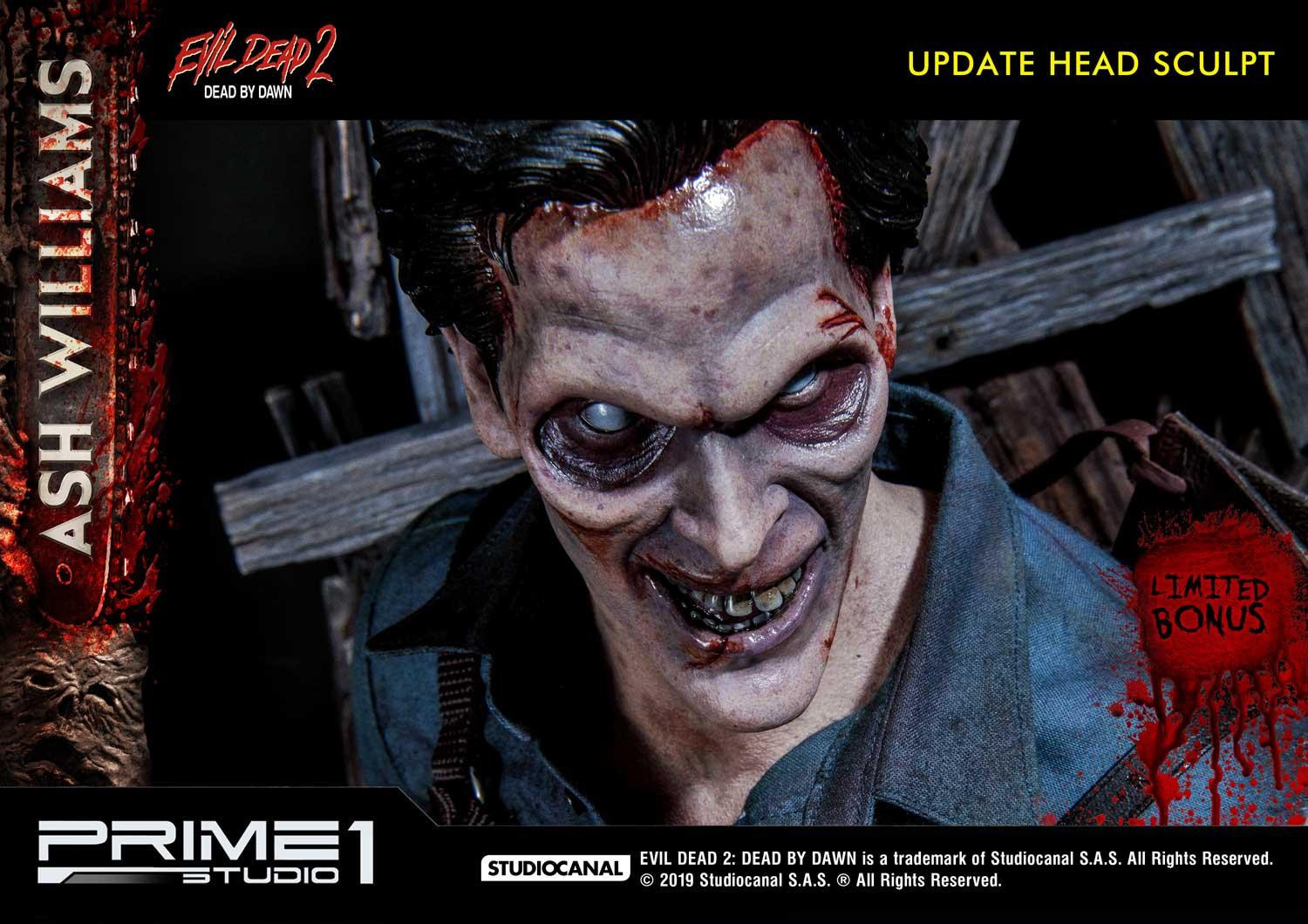 Evil Dead 2: Dead By Dawn - Ash Williams - Museum Masterline Series  (MMED2-01EX) - 1/3 - EX Version (Prime 1 Studio) photo 21