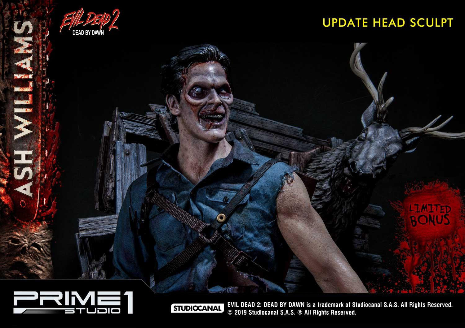 Evil Dead 2: Dead By Dawn - Ash Williams - Museum Masterline Series  (MMED2-01EX) - 1/3 - EX Version (Prime 1 Studio) photo 22