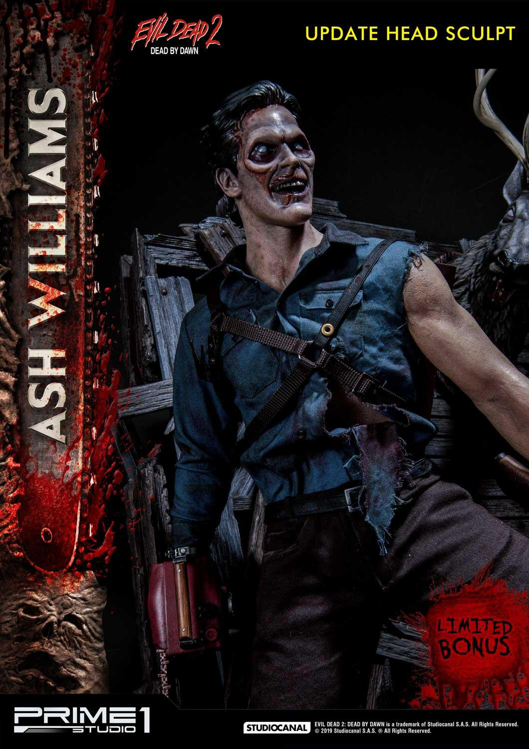 Evil Dead 2: Dead By Dawn - Ash Williams - Museum Masterline Series  (MMED2-01EX) - 1/3 - EX Version (Prime 1 Studio) photo 23
