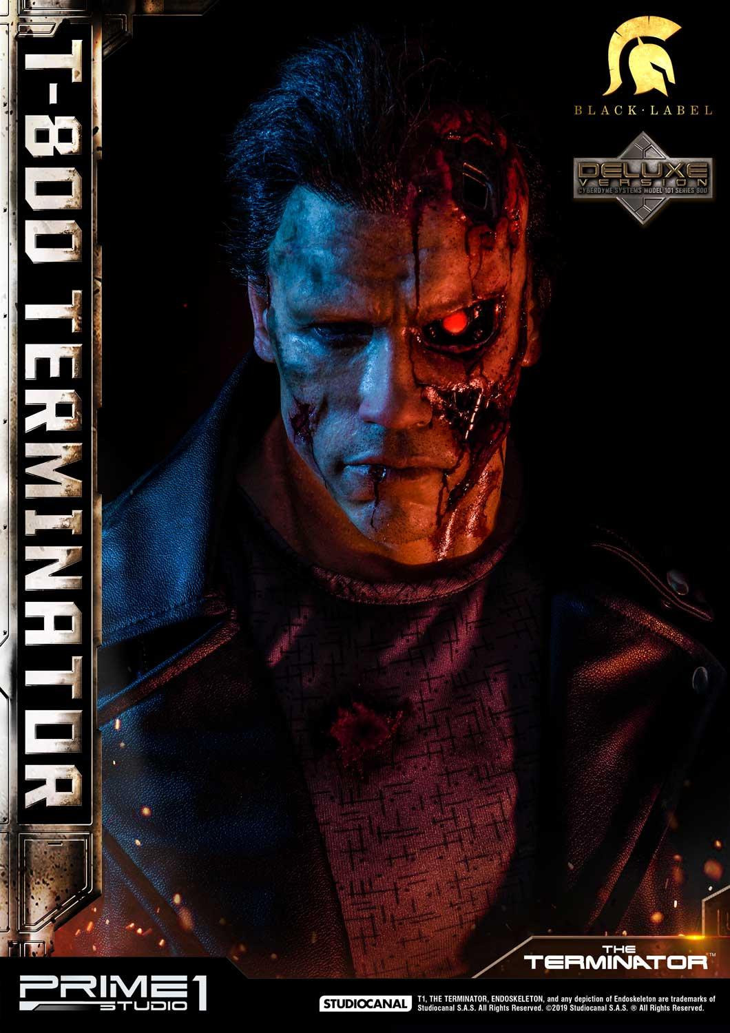 The Terminator - T-800 - High Definition Museum Masterline Black Label  (HDMMBLT1-02DX) - 1/2 - DX Version (Prime 1 Studio) photo 6