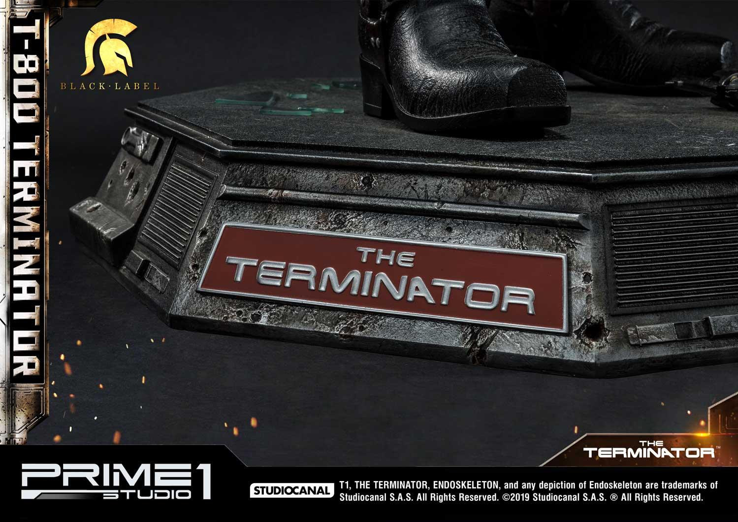 The Terminator - T-800 - High Definition Museum Masterline Black Label  (HDMMBLT1-02DX) - 1/2 - DX Version (Prime 1 Studio) photo 7