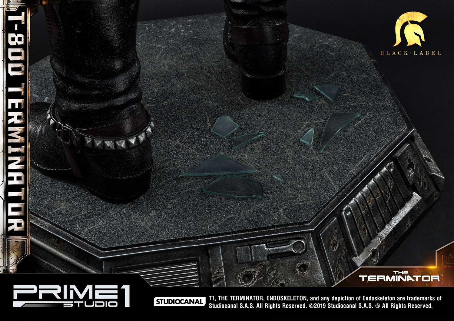 The Terminator - T-800 - High Definition Museum Masterline Black Label  (HDMMBLT1-02DX) - 1/2 - DX Version (Prime 1 Studio) photo 8