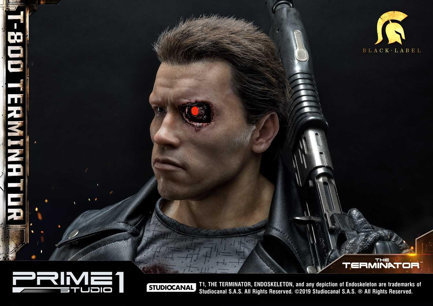 The Terminator - T-800 - High Definition Museum Masterline Black Label  (HDMMBLT1-02DX) - 1/2 - DX Version (Prime 1 Studio) photo 10