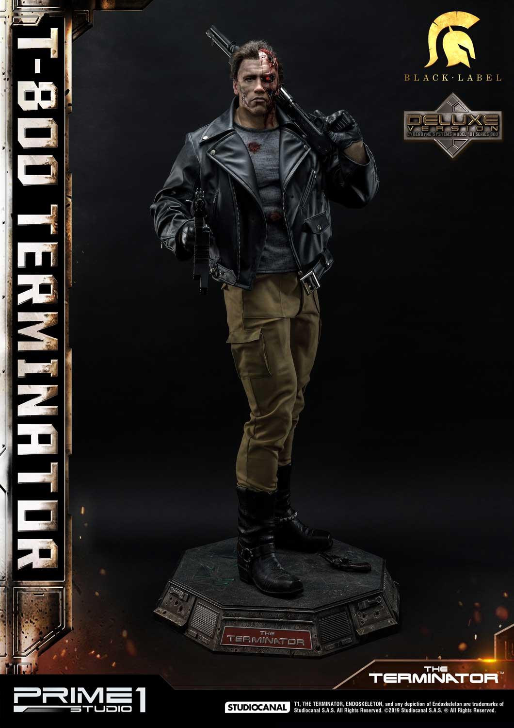 The Terminator - T-800 - High Definition Museum Masterline Black Label  (HDMMBLT1-02DX) - 1/2 - DX Version (Prime 1 Studio) photo 12