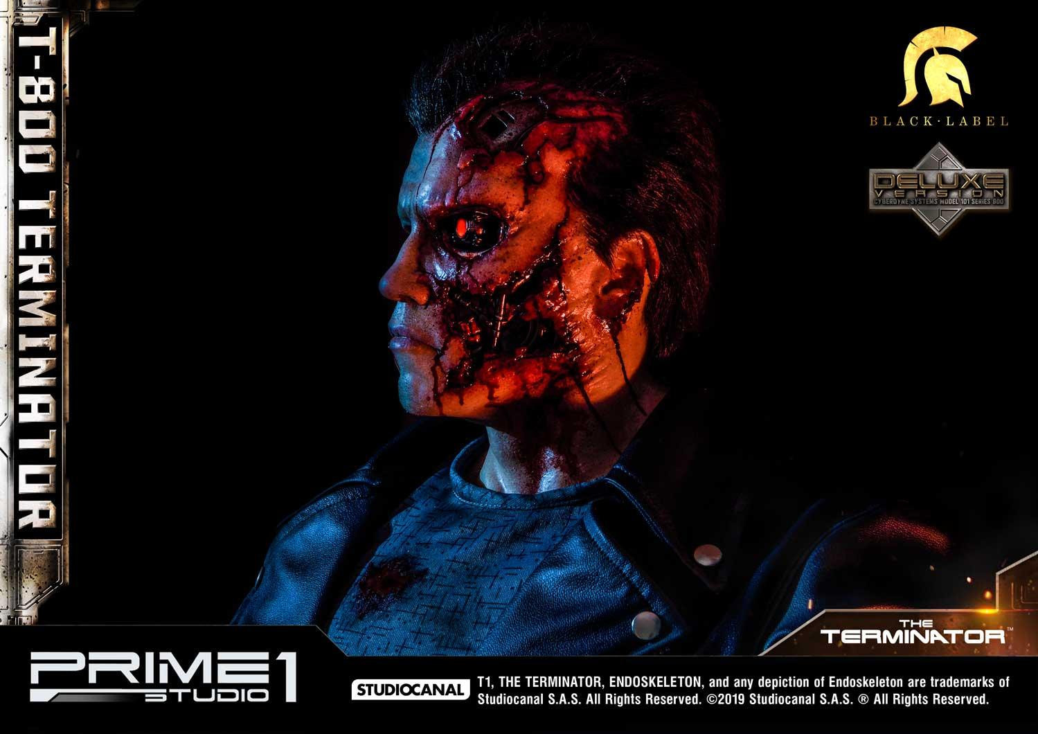 The Terminator - T-800 - High Definition Museum Masterline Black Label  (HDMMBLT1-02DX) - 1/2 - DX Version (Prime 1 Studio) photo 20