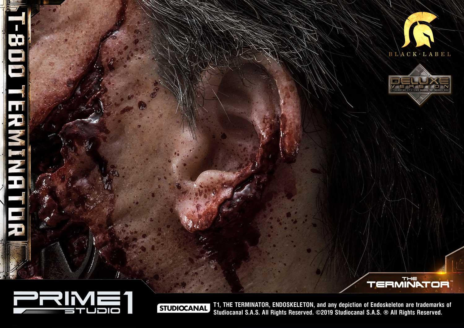 The Terminator - T-800 - High Definition Museum Masterline Black Label  (HDMMBLT1-02DX) - 1/2 - DX Version (Prime 1 Studio) photo 21