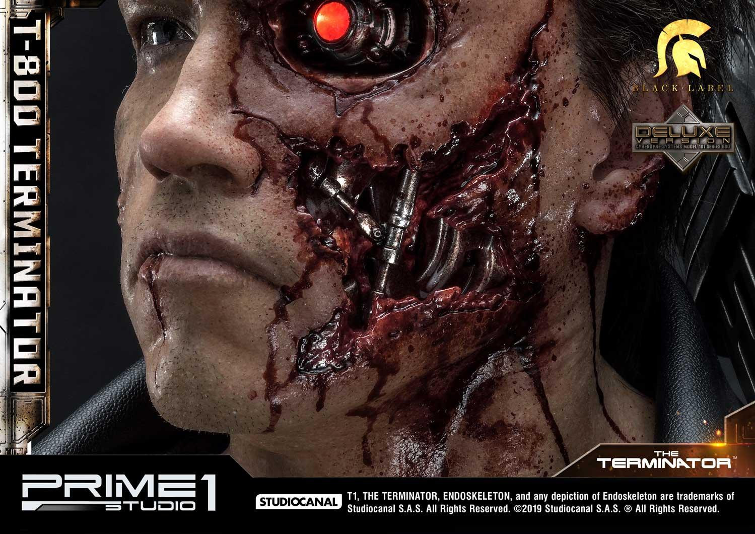 The Terminator - T-800 - High Definition Museum Masterline Black Label  (HDMMBLT1-02DX) - 1/2 - DX Version (Prime 1 Studio) photo 23