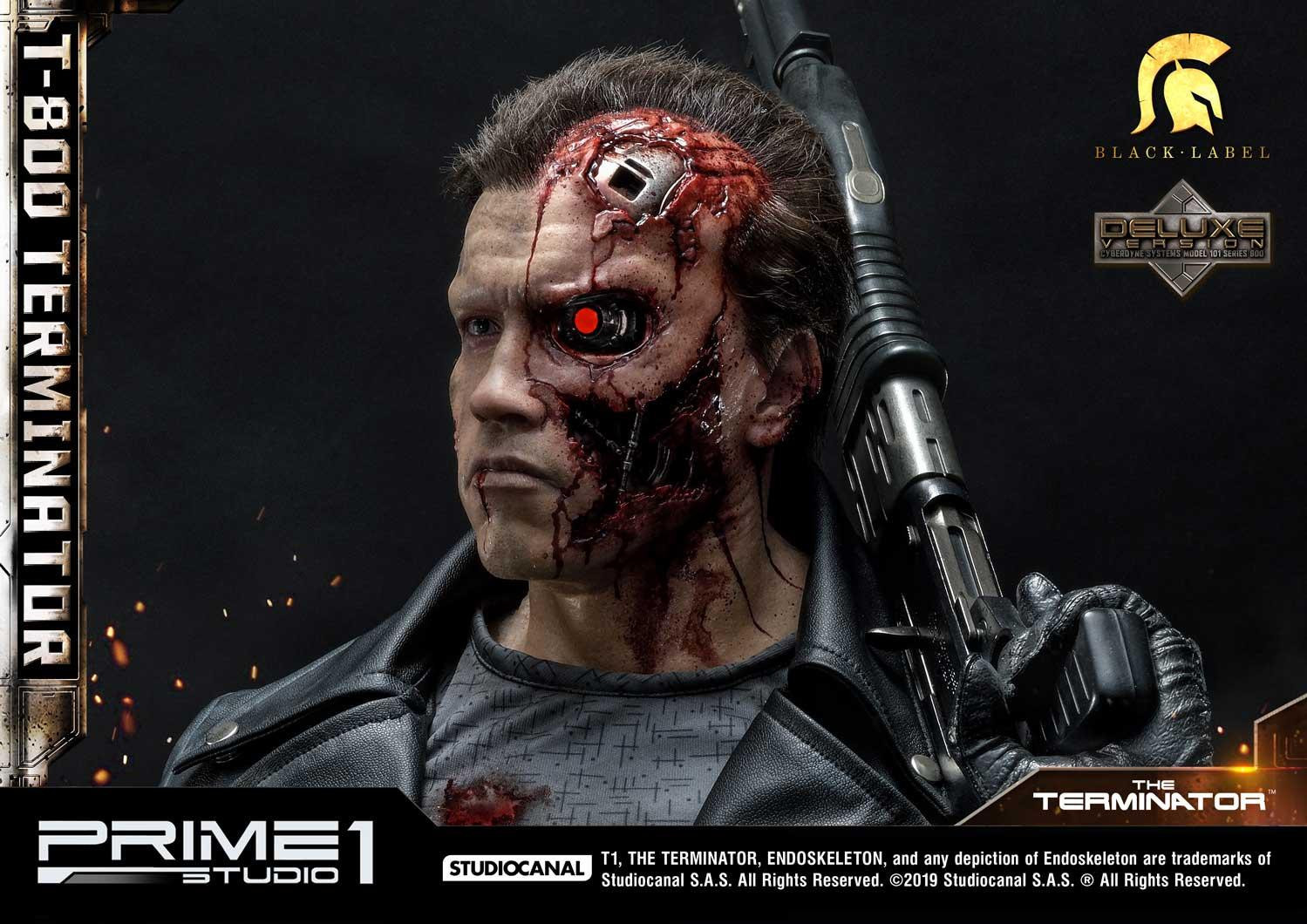 The Terminator - T-800 - High Definition Museum Masterline Black Label  (HDMMBLT1-02DX) - 1/2 - DX Version (Prime 1 Studio) photo 25