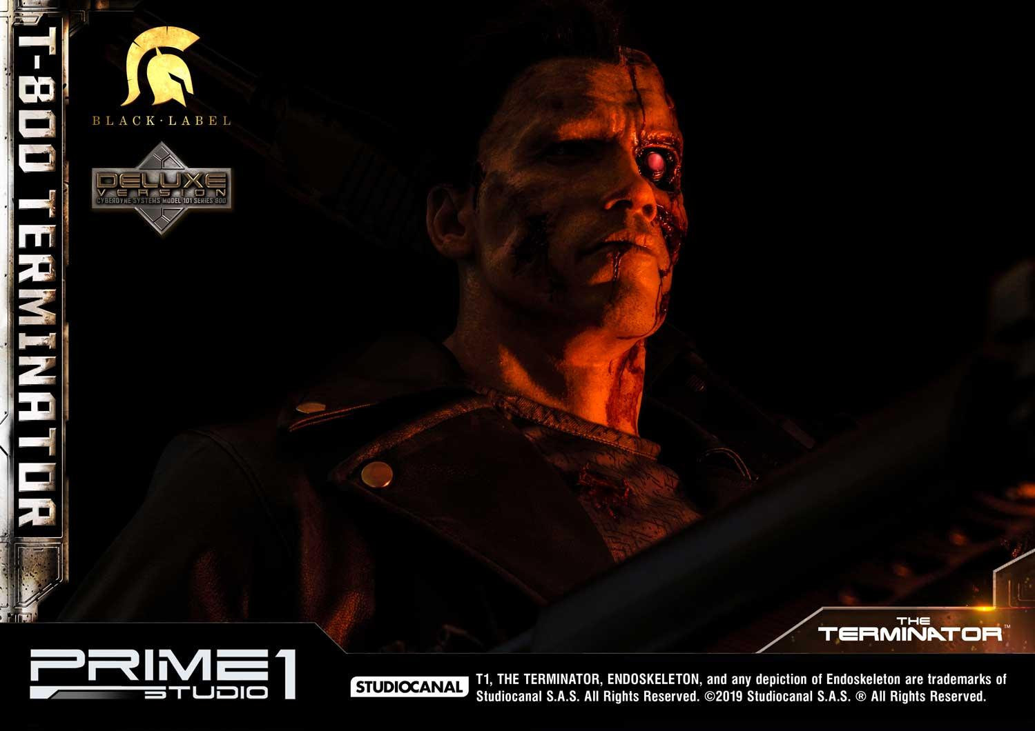 The Terminator - T-800 - High Definition Museum Masterline Black Label  (HDMMBLT1-02DX) - 1/2 - DX Version (Prime 1 Studio) photo 27