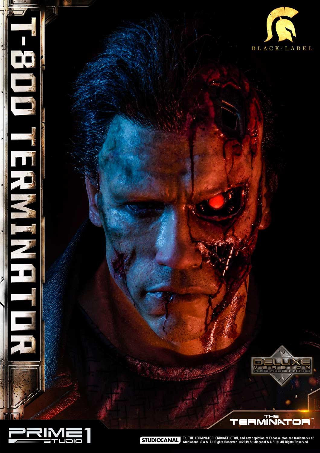The Terminator - T-800 - High Definition Museum Masterline Black Label  (HDMMBLT1-02DX) - 1/2 - DX Version (Prime 1 Studio) photo 32