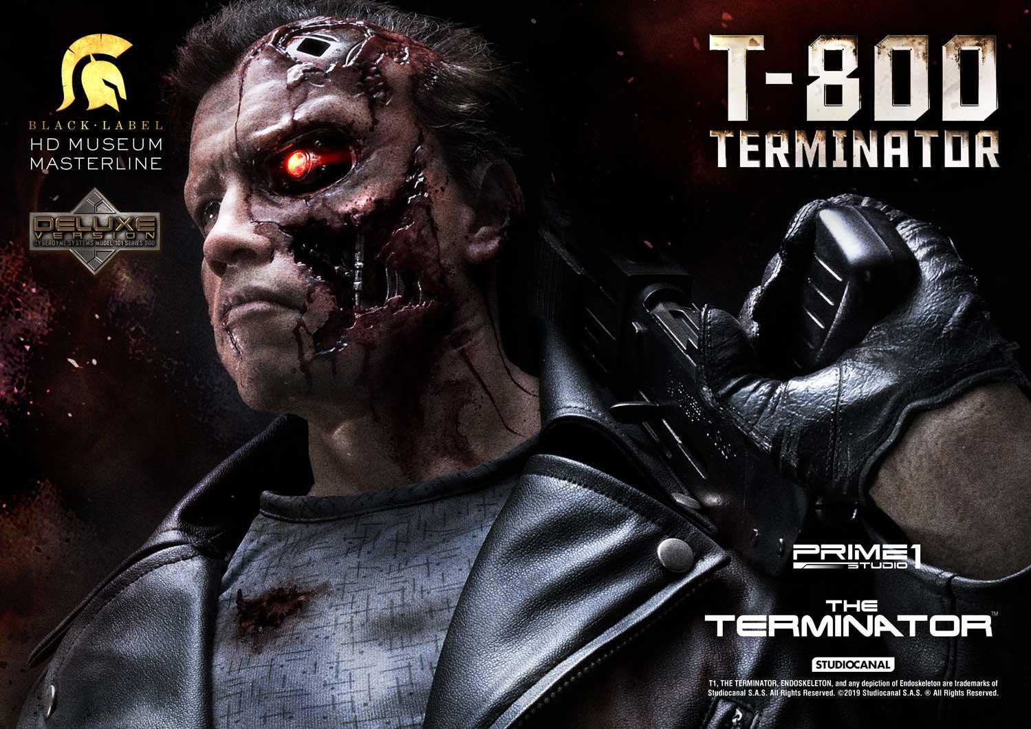 The Terminator - T-800 - High Definition Museum Masterline Black Label  (HDMMBLT1-02DX) - 1/2 - DX Version (Prime 1 Studio) photo 35