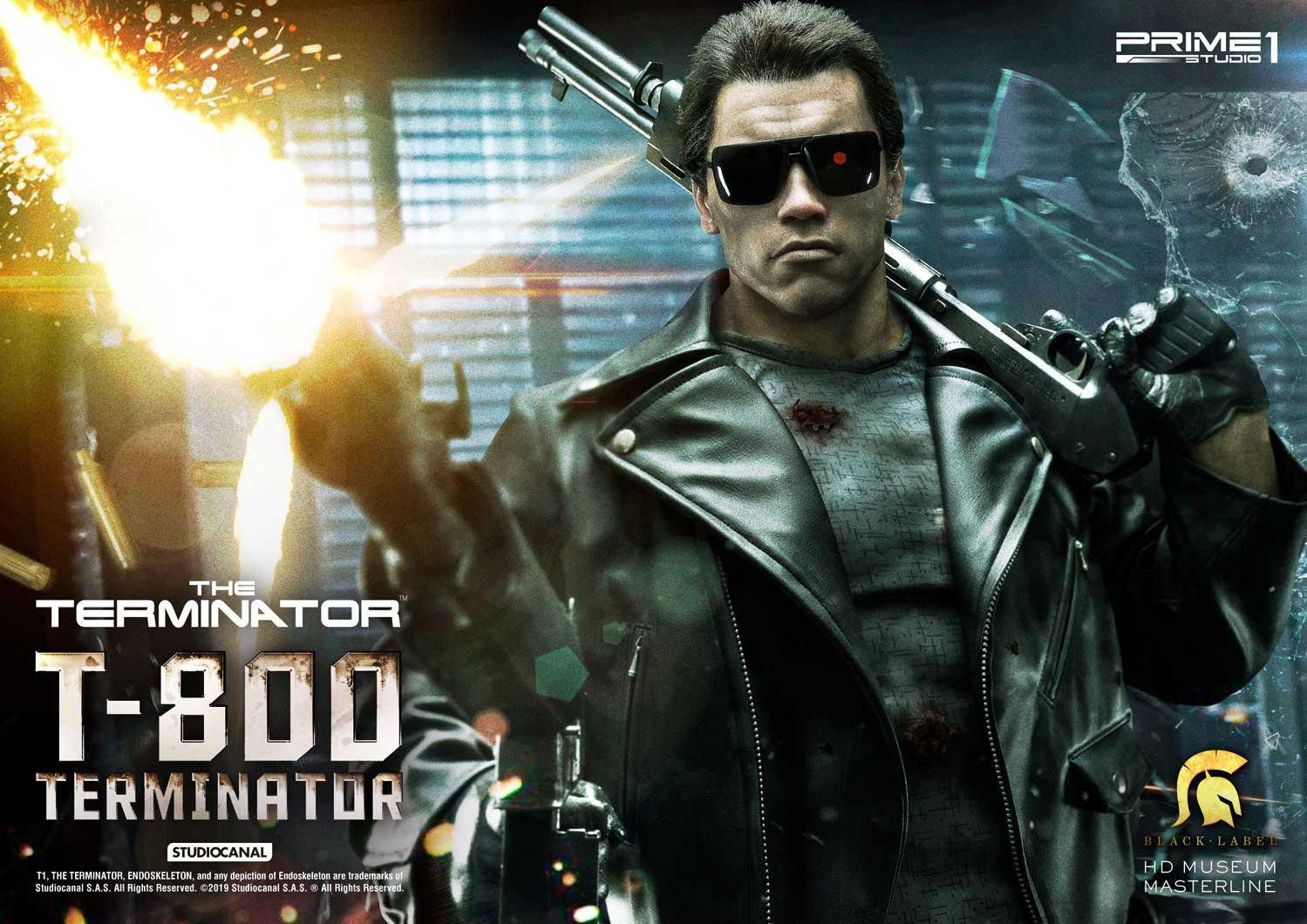 The Terminator - T-800 - High Definition Museum Masterline Black Label  (HDMMBLT1-02DX) - 1/2 - DX Version (Prime 1 Studio) photo 42