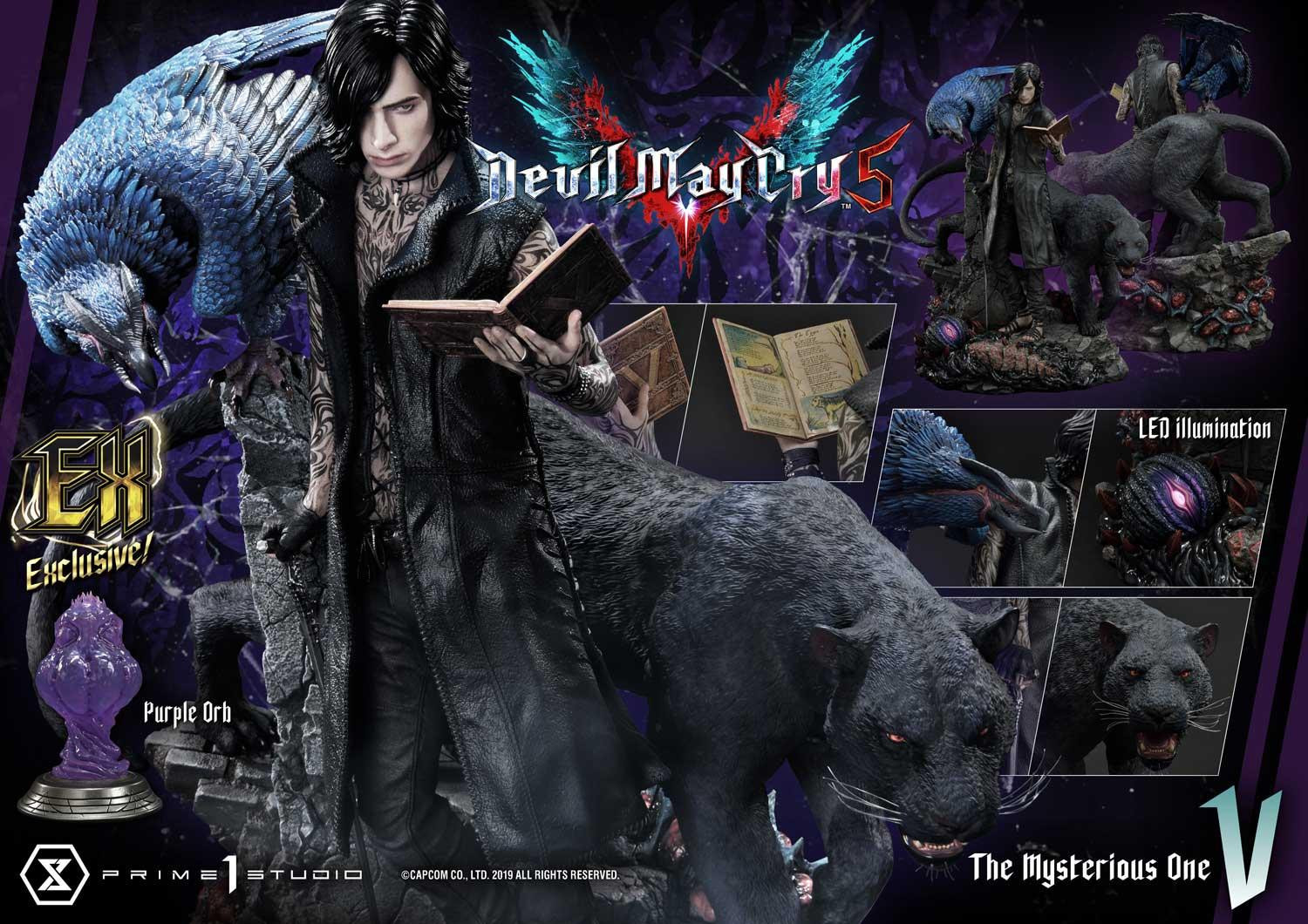 Devil May Cry 5 - Griffon - Nightmare - Shadow - V - Ultimate Premium Masterline  (UPMDMCV-04EX) - 1/4 - EX Version (Prime 1 Studio) photo 6