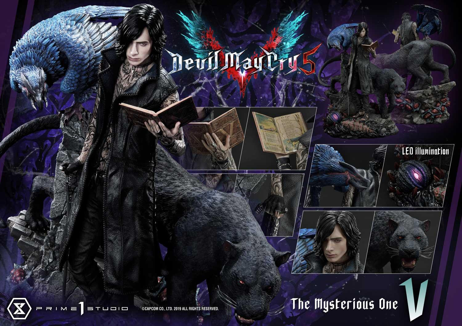 Devil May Cry 5 - Griffon - Nightmare - Shadow - V - Ultimate Premium Masterline  (UPMDMCV-04EX) - 1/4 - EX Version (Prime 1 Studio) photo 37