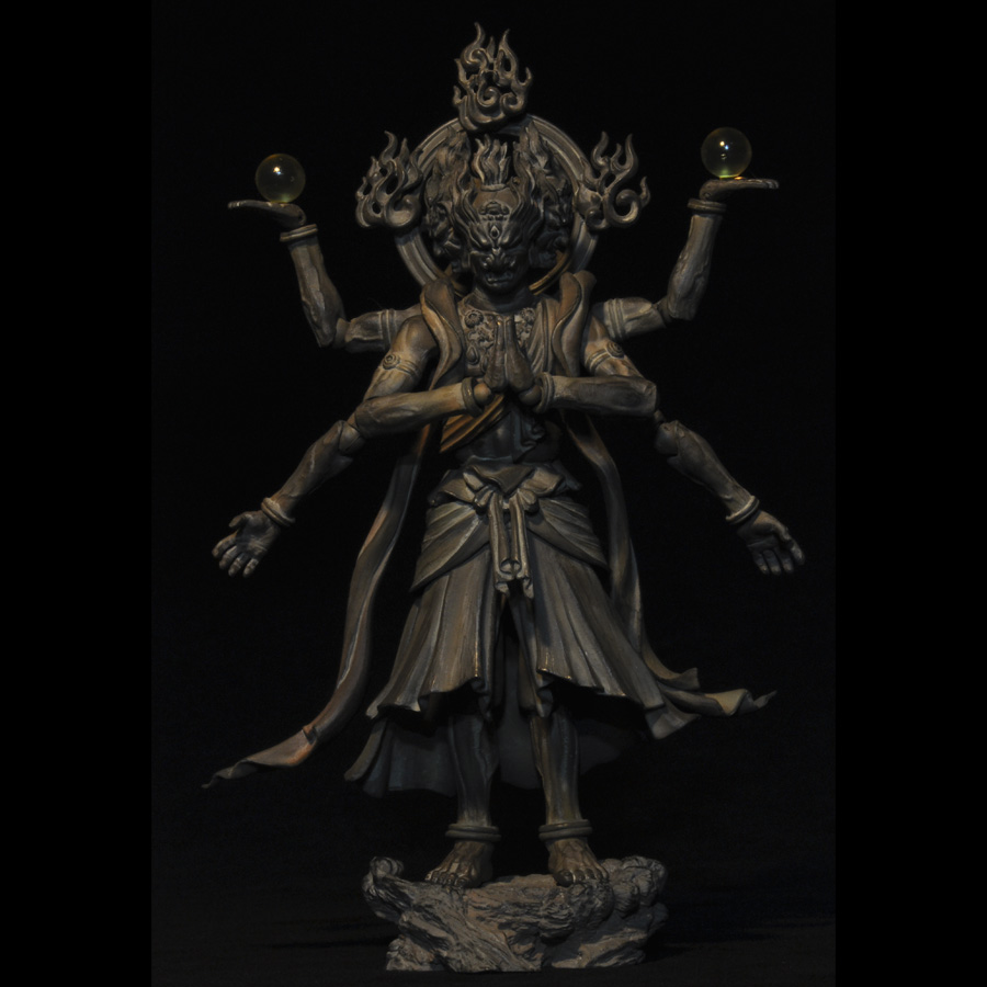 Original - Ashura - Revoltech - Revoltech Takeya (No.03EX) - Wood Ver. (Kaiyodo) photo 2