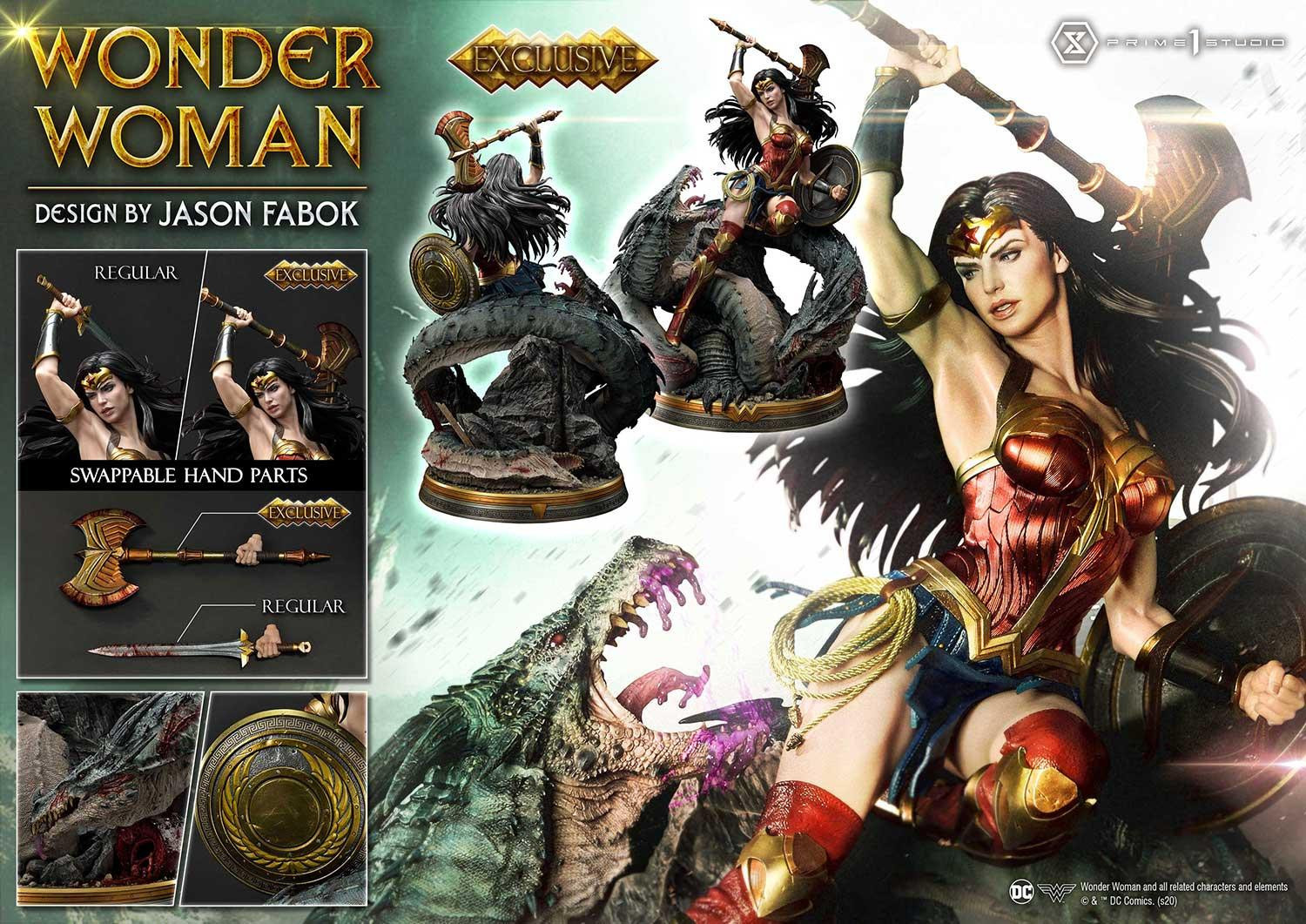 Wonder Woman - Hydra - Museum Masterline Series  (MMDC-48EXS) - 1/3 - EX Bonus Version (Prime 1 Studio) photo 8