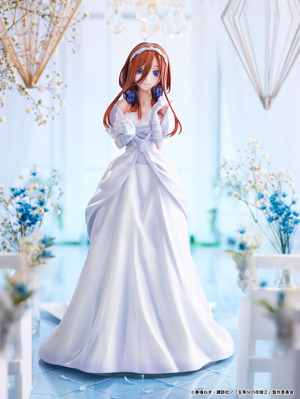 Gotoubun no Hanayome ∬ - Nakano Miku - 1/7 - Wedding Ver. (Amakuni, Hobby Japan) photo 2