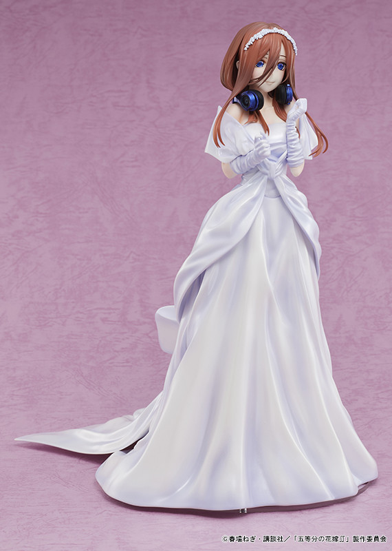 Gotoubun no Hanayome ∬ - Nakano Miku - 1/7 - Wedding Ver. (Amakuni, Hobby Japan) photo 8