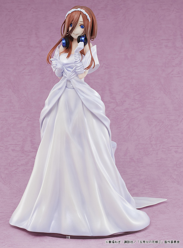 Gotoubun no Hanayome ∬ - Nakano Miku - 1/7 - Wedding Ver. (Amakuni, Hobby Japan) photo 9