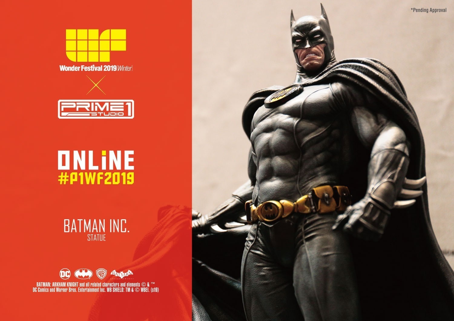Batman: Arkham Knight - Batman - Concept Masterline  (CMDC-01EX) - 1/5 - Incorporated Suit, EX Version (Prime 1 Studio) photo 7