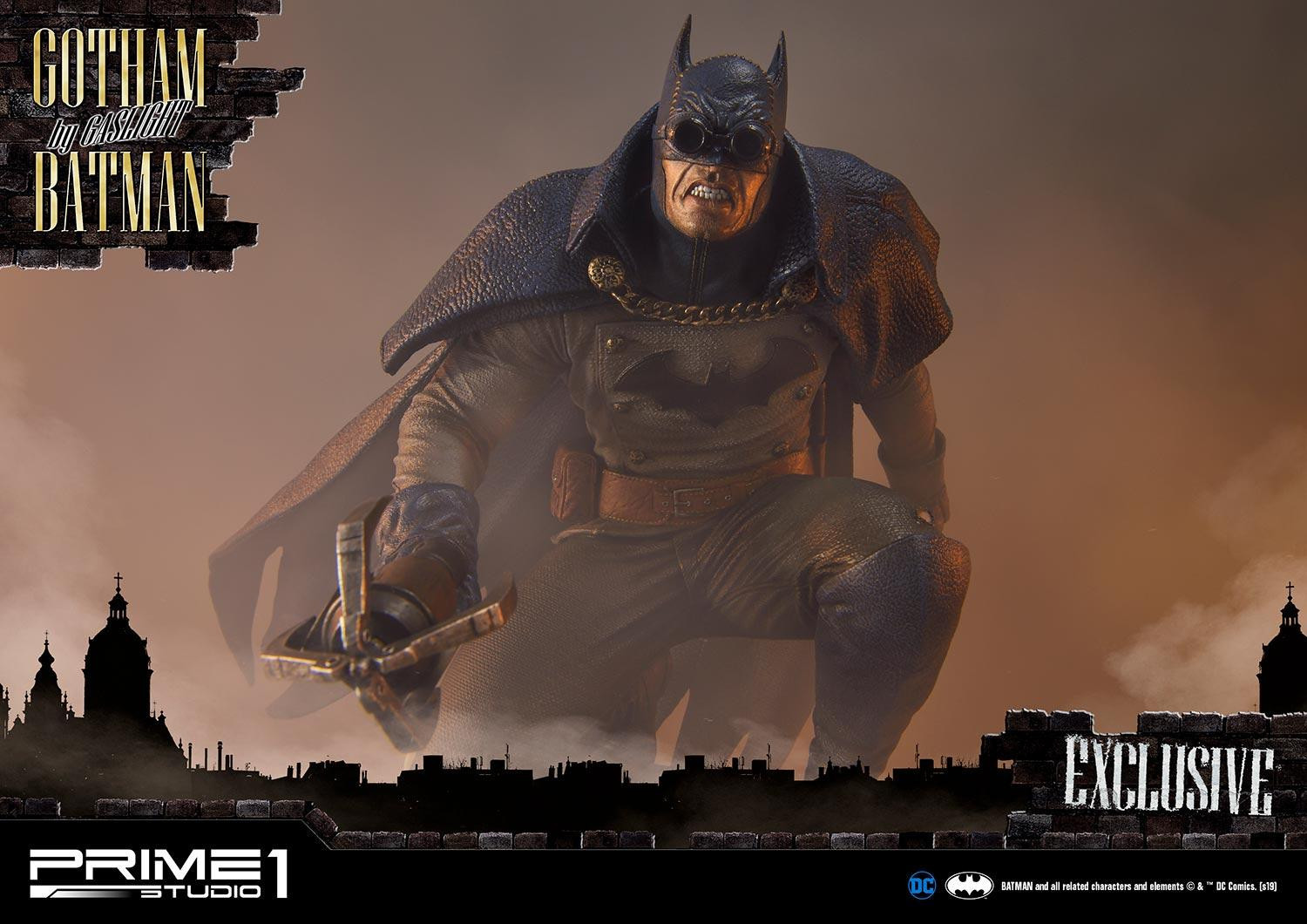 Batman: Arkham Origins - Batman - Concept Masterline (CMDC-03EX) - 1/5 - Gotham by Gaslight, Blue Ver., EX Version (Prime 1 Studio) photo 2