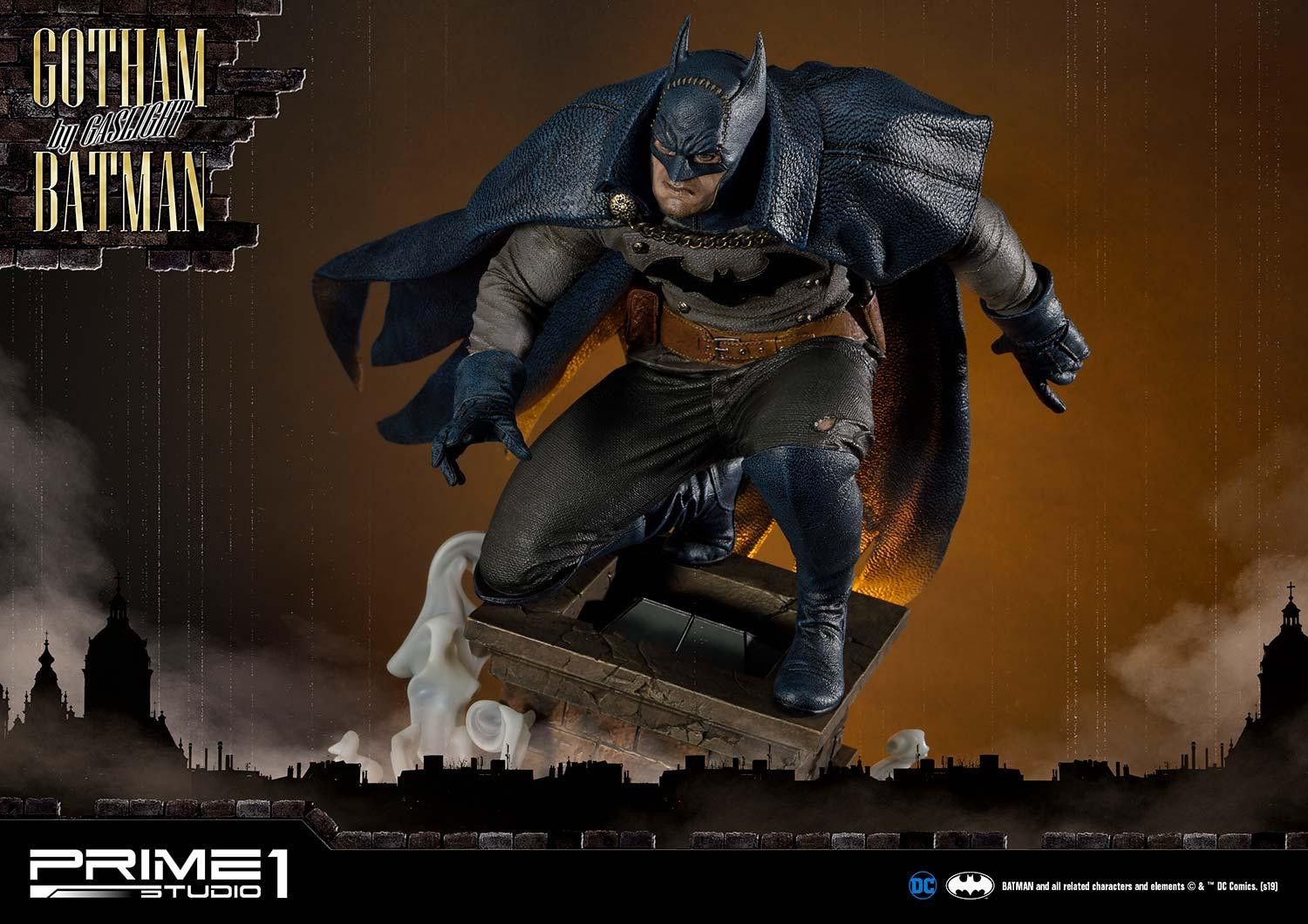Batman: Arkham Origins - Batman - Concept Masterline (CMDC-03EX) - 1/5 - Gotham by Gaslight, Blue Ver., EX Version (Prime 1 Studio) photo 8