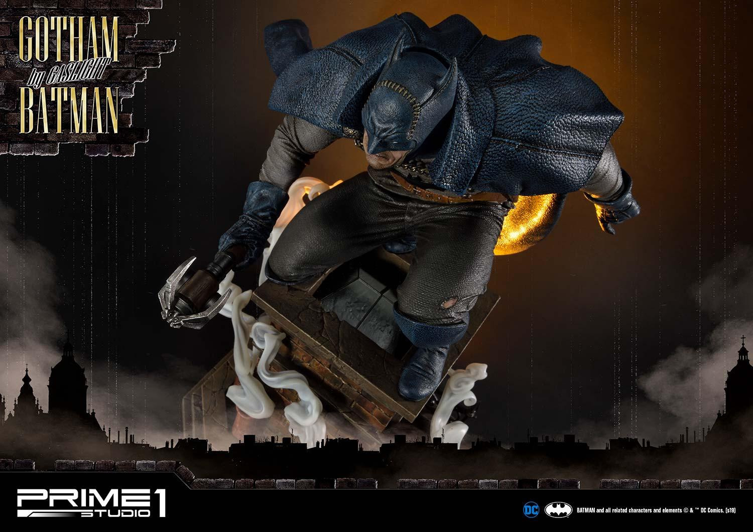 Batman: Arkham Origins - Batman - Concept Masterline (CMDC-03EX) - 1/5 - Gotham by Gaslight, Blue Ver., EX Version (Prime 1 Studio) photo 10
