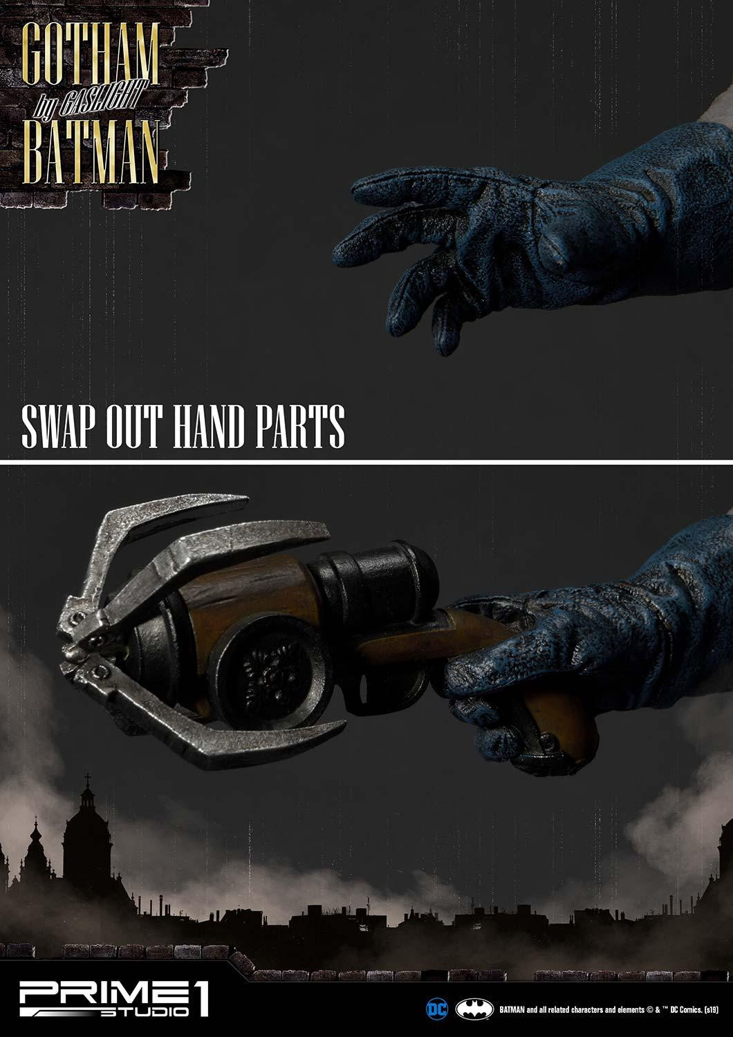 Batman: Arkham Origins - Batman - Concept Masterline (CMDC-03EX) - 1/5 - Gotham by Gaslight, Blue Ver., EX Version (Prime 1 Studio) photo 13