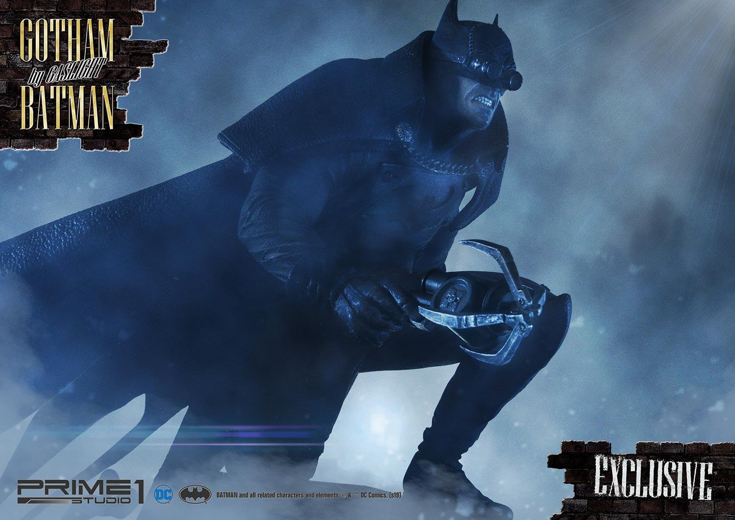 Batman: Arkham Origins - Batman - Concept Masterline (CMDC-03EX) - 1/5 - Gotham by Gaslight, Blue Ver., EX Version (Prime 1 Studio) photo 15