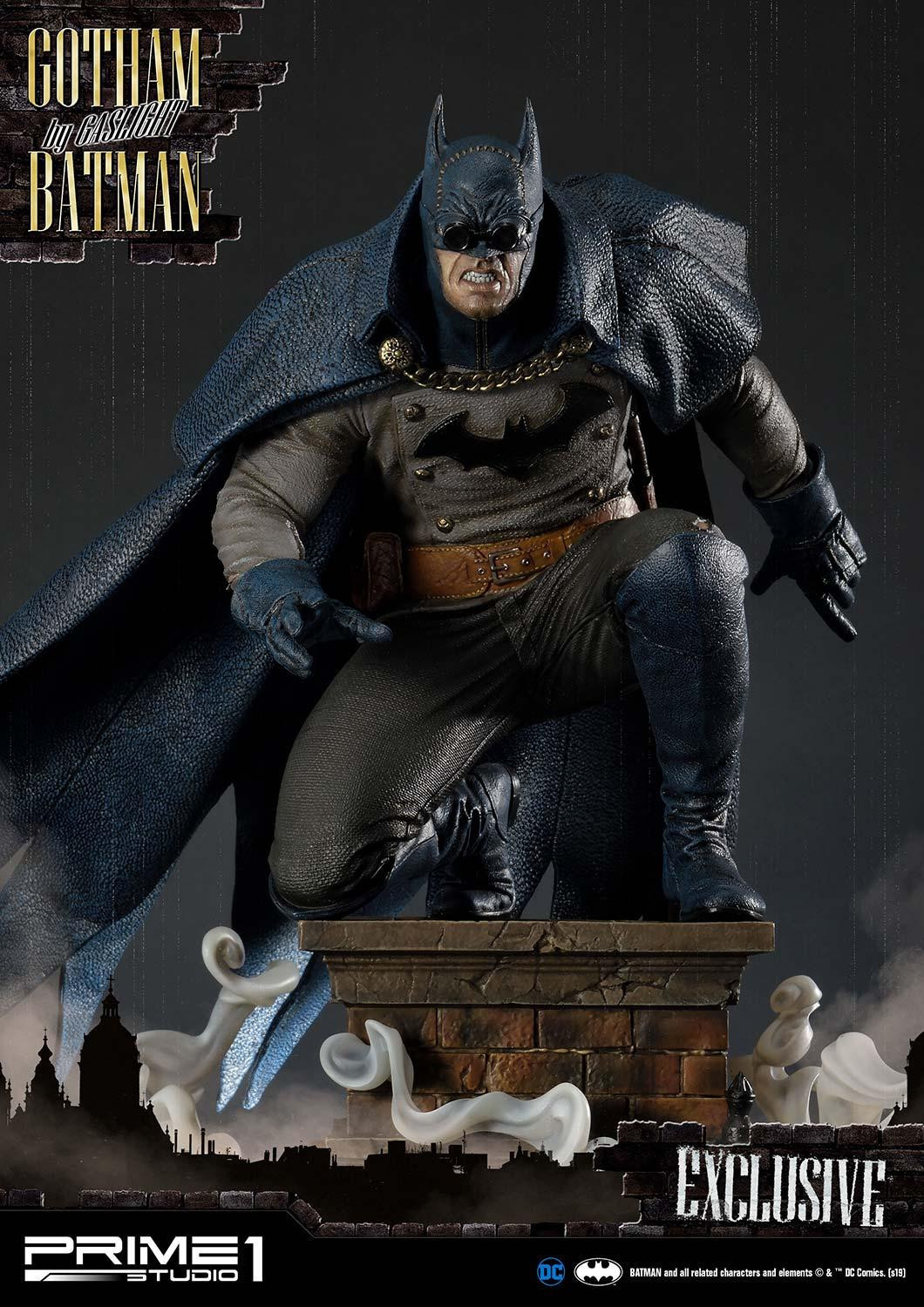 Batman: Arkham Origins - Batman - Concept Masterline (CMDC-03EX) - 1/5 - Gotham by Gaslight, Blue Ver., EX Version (Prime 1 Studio) photo 21