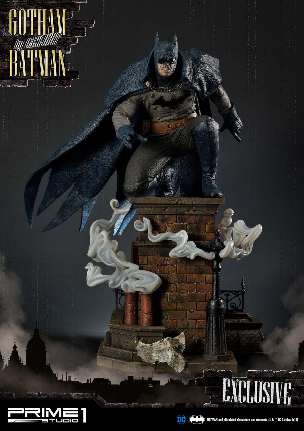 Batman: Arkham Origins - Batman - Concept Masterline (CMDC-03EX) - 1/5 - Gotham by Gaslight, Blue Ver., EX Version (Prime 1 Studio) photo 22