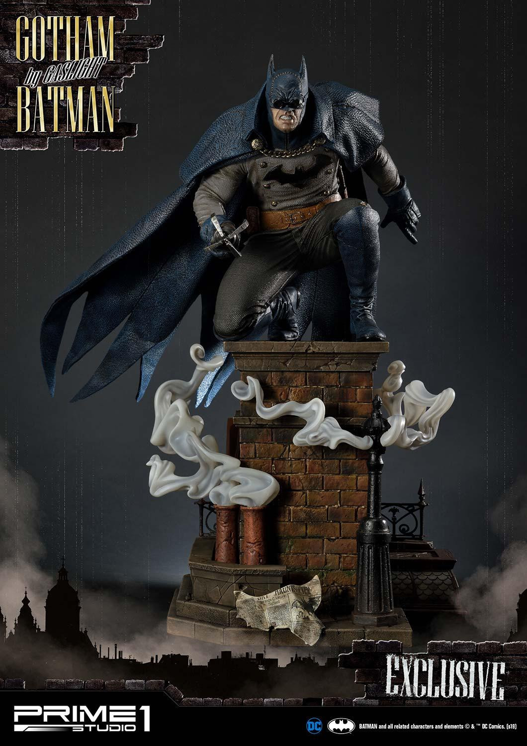 Batman: Arkham Origins - Batman - Concept Masterline (CMDC-03EX) - 1/5 - Gotham by Gaslight, Blue Ver., EX Version (Prime 1 Studio) photo 23