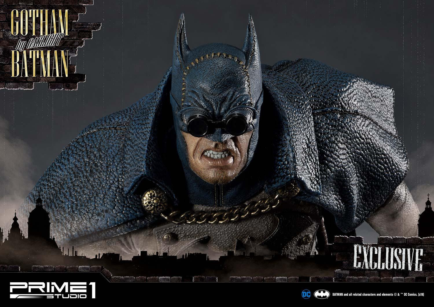 Batman: Arkham Origins - Batman - Concept Masterline (CMDC-03EX) - 1/5 - Gotham by Gaslight, Blue Ver., EX Version (Prime 1 Studio) photo 24