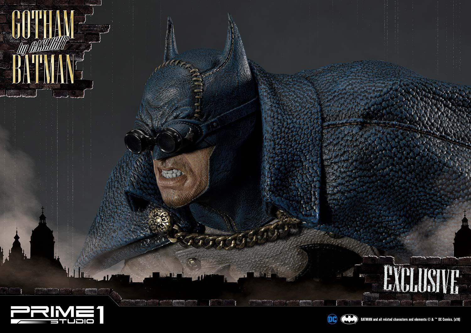 Batman: Arkham Origins - Batman - Concept Masterline (CMDC-03EX) - 1/5 - Gotham by Gaslight, Blue Ver., EX Version (Prime 1 Studio) photo 25