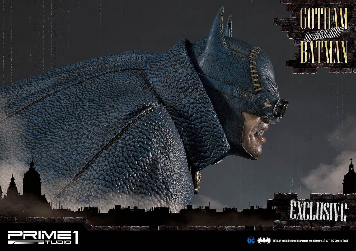 Batman: Arkham Origins - Batman - Concept Masterline (CMDC-03EX) - 1/5 - Gotham by Gaslight, Blue Ver., EX Version (Prime 1 Studio) photo 26