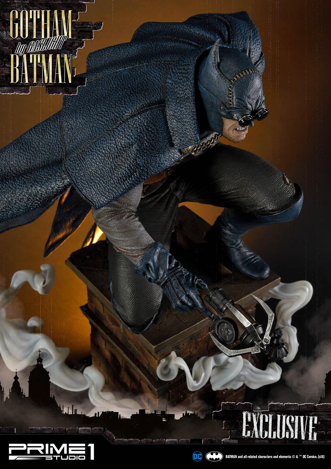 Batman: Arkham Origins - Batman - Concept Masterline (CMDC-03EX) - 1/5 - Gotham by Gaslight, Blue Ver., EX Version (Prime 1 Studio) photo 27