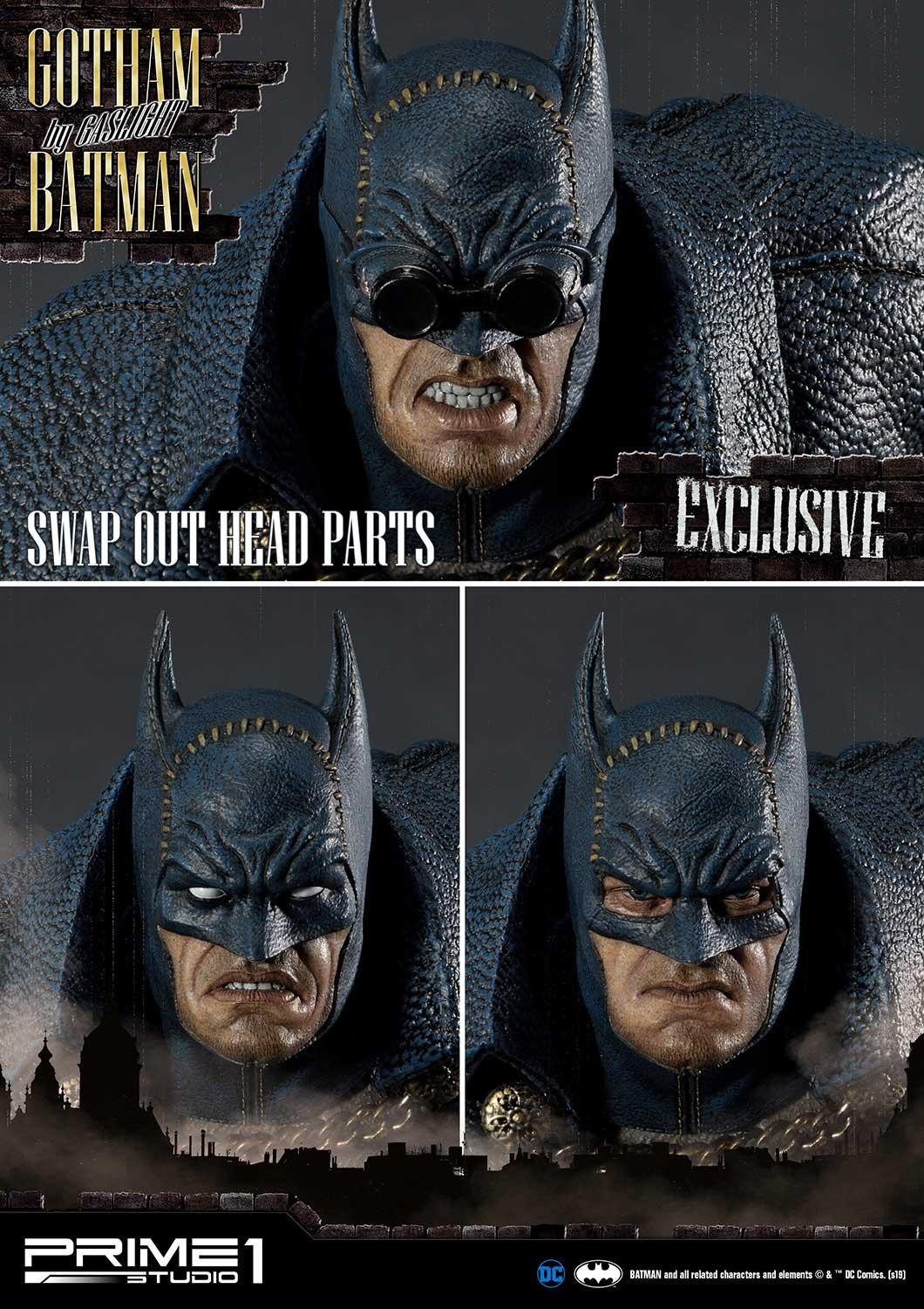 Batman: Arkham Origins - Batman - Concept Masterline (CMDC-03EX) - 1/5 - Gotham by Gaslight, Blue Ver., EX Version (Prime 1 Studio) photo 28