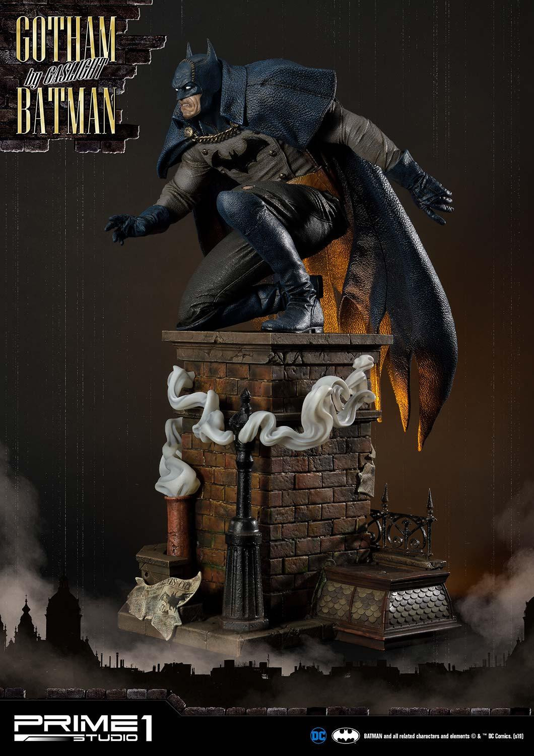 Batman: Arkham Origins - Batman - Concept Masterline (CMDC-03EX) - 1/5 - Gotham by Gaslight, Blue Ver., EX Version (Prime 1 Studio) photo 29