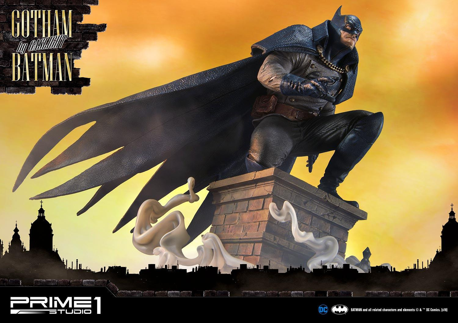 Batman: Arkham Origins - Batman - Concept Masterline (CMDC-03EX) - 1/5 - Gotham by Gaslight, Blue Ver., EX Version (Prime 1 Studio) photo 31