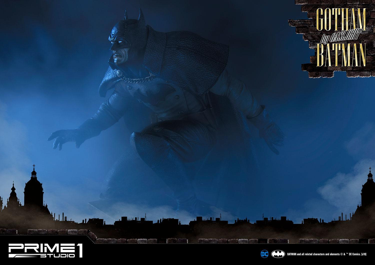 Batman: Arkham Origins - Batman - Concept Masterline (CMDC-03EX) - 1/5 - Gotham by Gaslight, Blue Ver., EX Version (Prime 1 Studio) photo 32
