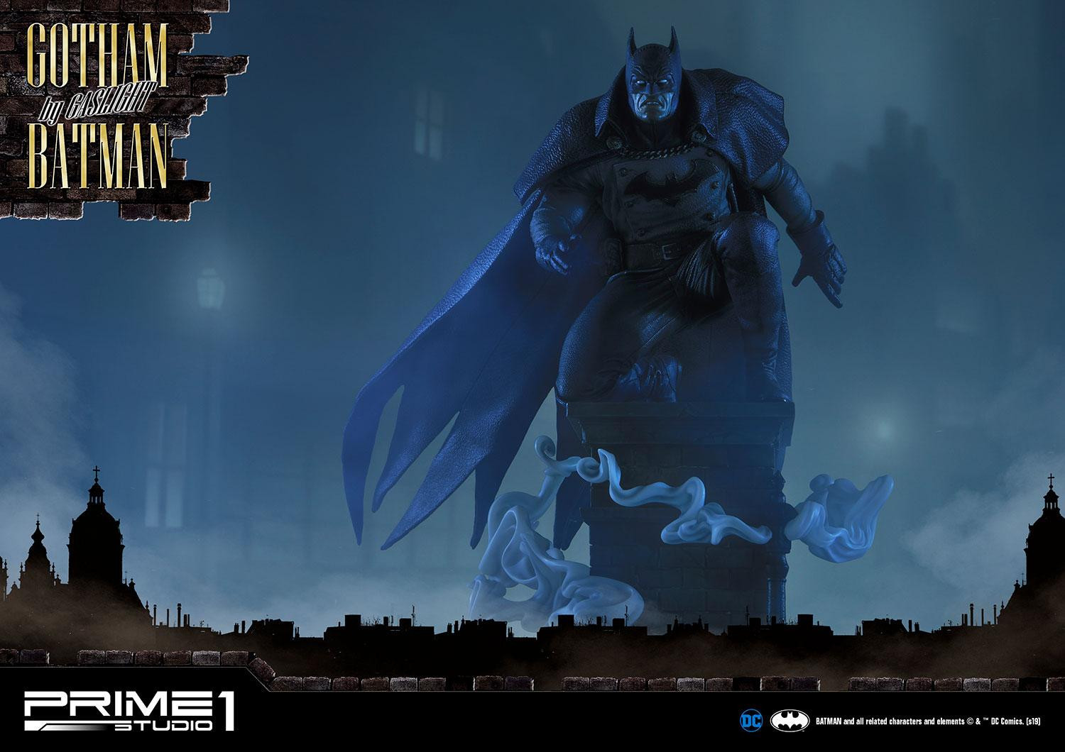 Batman: Arkham Origins - Batman - Concept Masterline (CMDC-03EX) - 1/5 - Gotham by Gaslight, Blue Ver., EX Version (Prime 1 Studio) photo 33