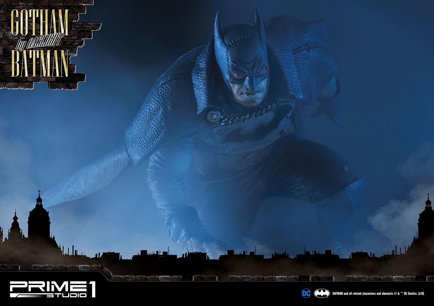 Batman: Arkham Origins - Batman - Concept Masterline (CMDC-03EX) - 1/5 - Gotham by Gaslight, Blue Ver., EX Version (Prime 1 Studio) photo 34