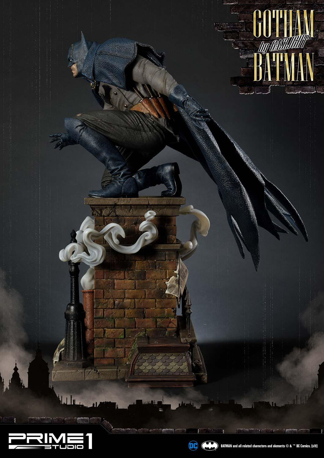 Batman: Arkham Origins - Batman - Concept Masterline (CMDC-03EX) - 1/5 - Gotham by Gaslight, Blue Ver., EX Version (Prime 1 Studio) photo 36