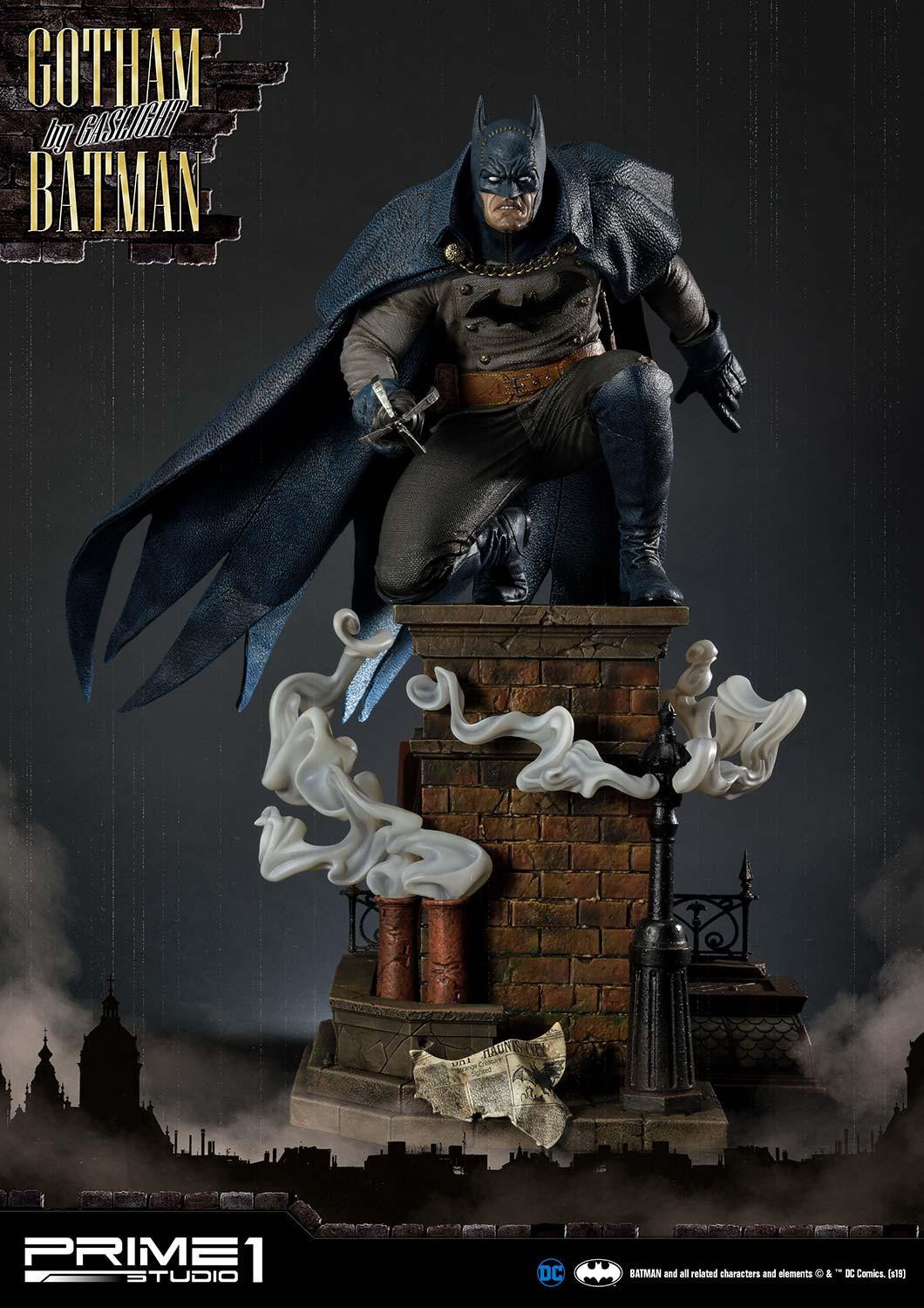 Batman: Arkham Origins - Batman - Concept Masterline (CMDC-03EX) - 1/5 - Gotham by Gaslight, Blue Ver., EX Version (Prime 1 Studio) photo 40