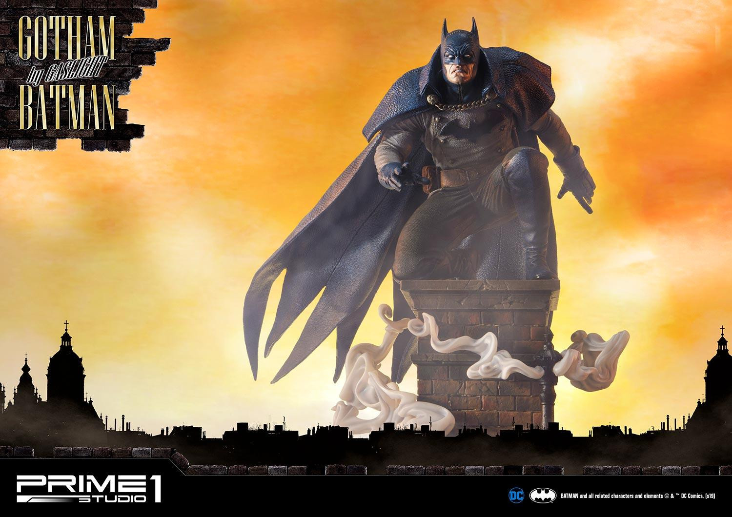 Batman: Arkham Origins - Batman - Concept Masterline (CMDC-03EX) - 1/5 - Gotham by Gaslight, Blue Ver., EX Version (Prime 1 Studio) photo 43