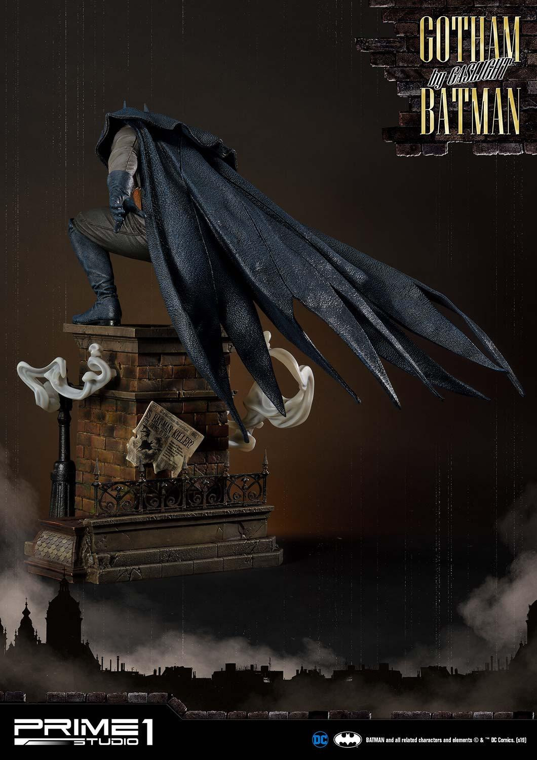 Batman: Arkham Origins - Batman - Concept Masterline (CMDC-03EX) - 1/5 - Gotham by Gaslight, Blue Ver., EX Version (Prime 1 Studio) photo 44