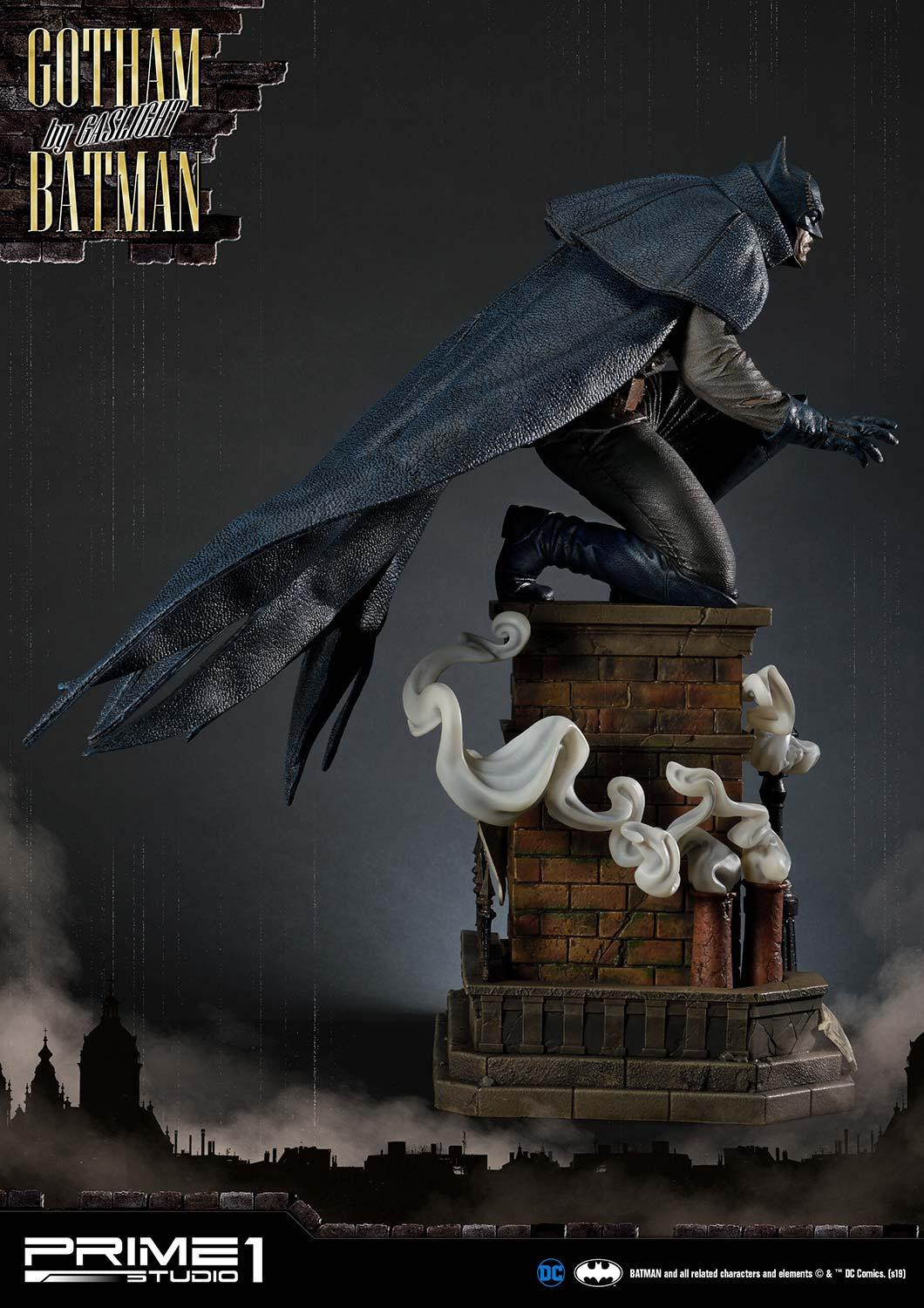 Batman: Arkham Origins - Batman - Concept Masterline (CMDC-03EX) - 1/5 - Gotham by Gaslight, Blue Ver., EX Version (Prime 1 Studio) photo 46