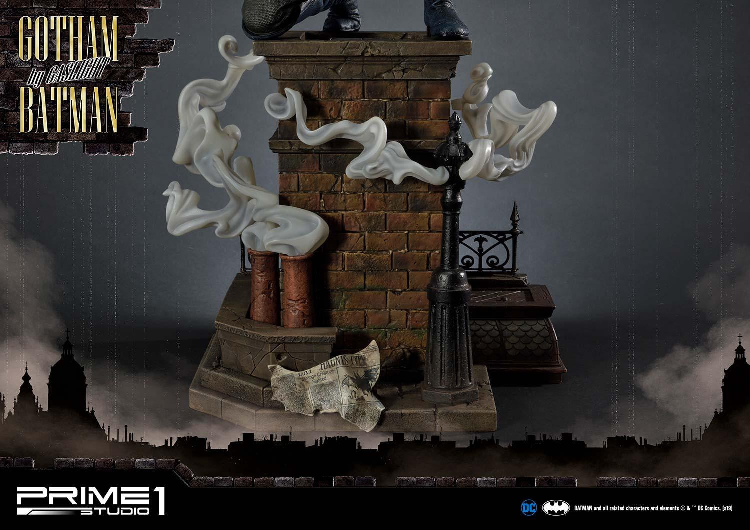 Batman: Arkham Origins - Batman - Concept Masterline (CMDC-03EX) - 1/5 - Gotham by Gaslight, Blue Ver., EX Version (Prime 1 Studio) photo 47